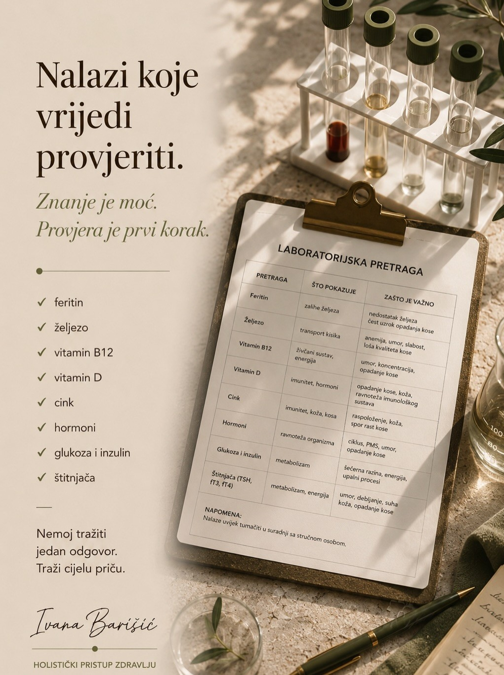 opadanje kose kod žena